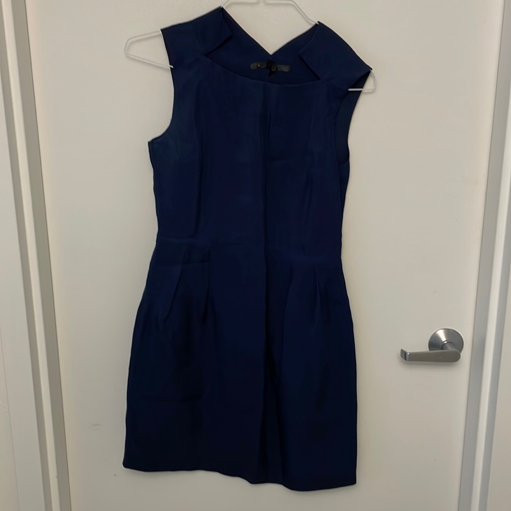 Navy Theory work dress, size 6